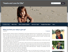 Tablet Screenshot of loveforellie.com